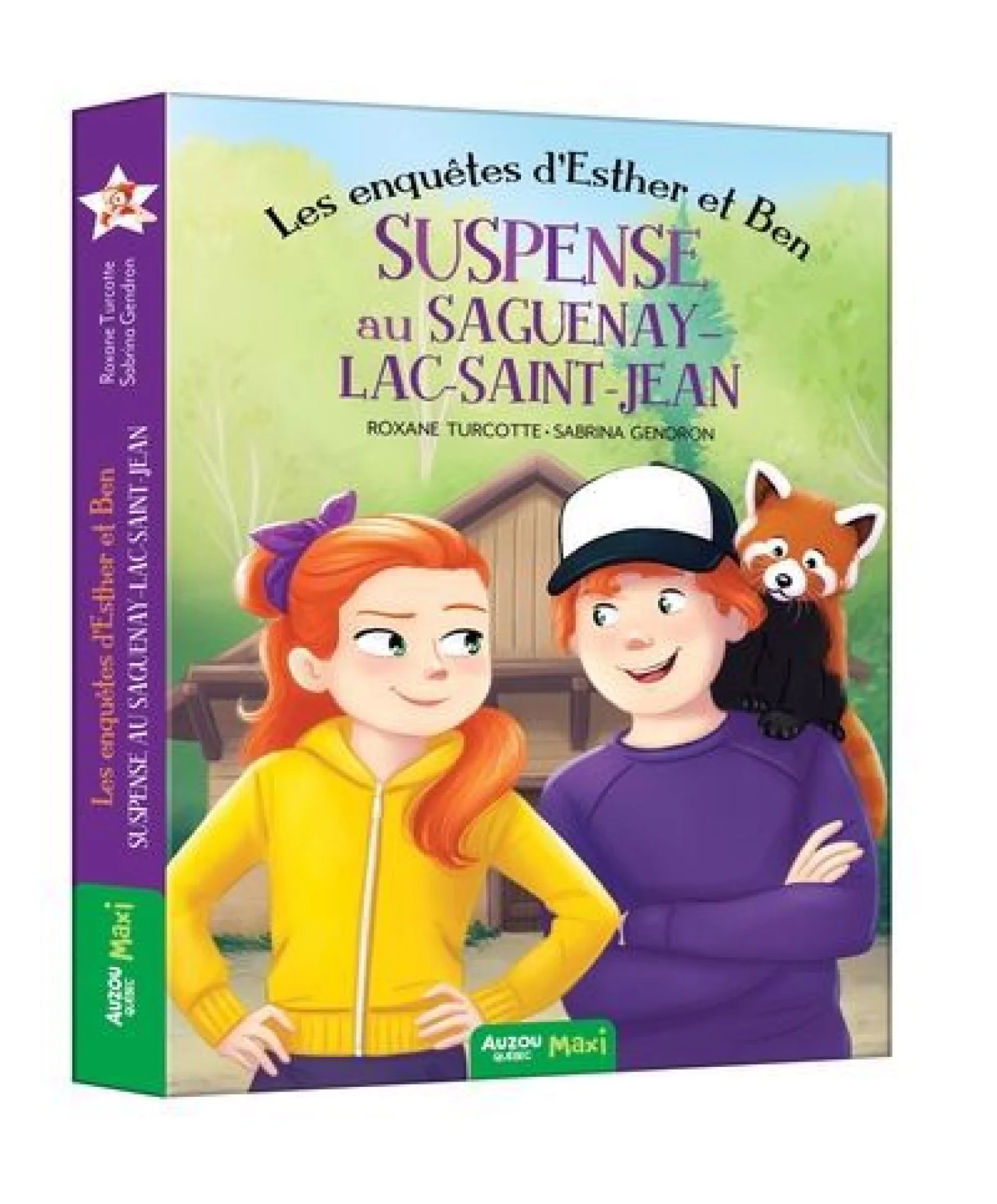 Les Enquêtes d'Esther et Ben : suspense au Saguenay-Lac-St-Jean